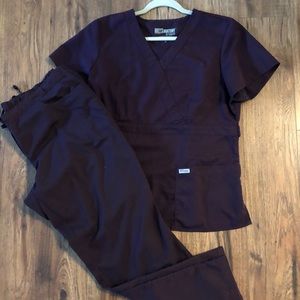 Grey’s Anatomy scrub set womens size XL